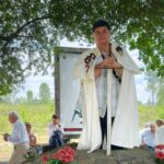 El Ayuntamiento de Melide recibe a la Orden del Camino de Santiago